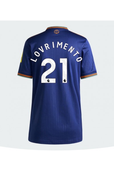 Newcastle United Tino Livramento #21 Jalkapallovaatteet Naisten Kolmaspaita 2025-26 Lyhythihainen Newcastle United Tino Livramento #21 Jalkapallovaatteet Naisten Kolmaspaita 2025-26 Lyhythihainen